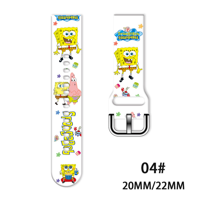 Wholesale Printed Tpu Watch Strap Wrist Strap JDC-WD-NuoQi051