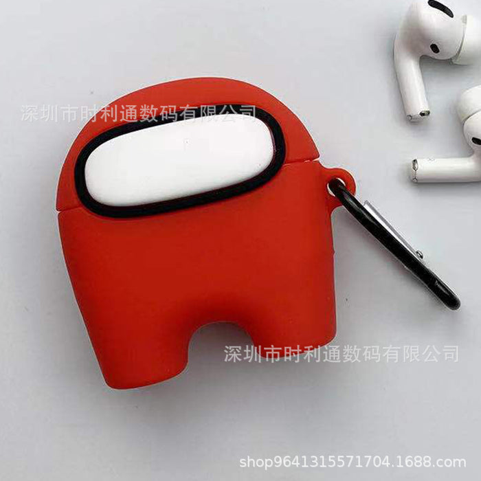 Wholesale Protective Case Silicone Apple 3rd Generation Bluetooth Earphone Soft Shell JDC-EPC-SLT004