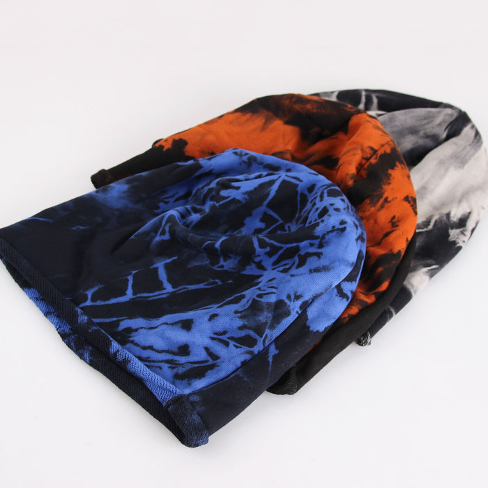 Wholesale Hat Polyester Tie Dye Hip Hop Pullover Hat JDC-FH-XRong002