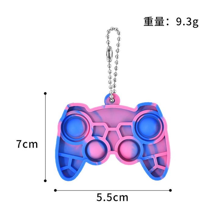 Jewelry WholesaleWholesale black silicone key chain JDC-FT-Bais007 fidgets toy 百思 %variant_option1% %variant_option2% %variant_option3%  Factory Price JoyasDeChina Joyas De China