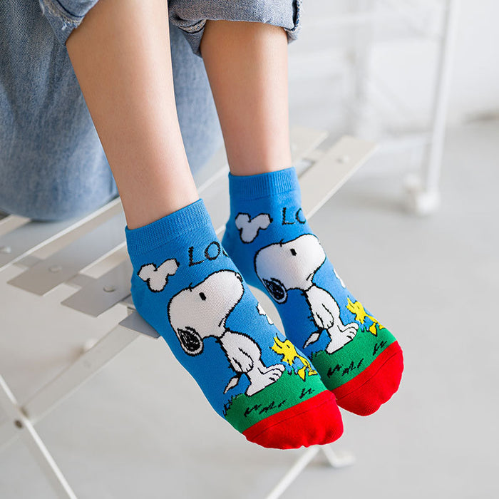 Jewelry WholesaleWholesale Cartoon Cotton Thin Women's Short Socks JDC-SK-QiX002 Sock 启秀 %variant_option1% %variant_option2% %variant_option3%  Factory Price JoyasDeChina Joyas De China