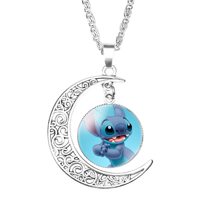 Wholesale animated movie cartoon character necklace JDC-NE-NingX002