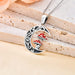 Jewelry WholesaleWholesale jewelry design fashion unique moon red mushroom necklace MOQ≥2 JDC-NE-zhuyue007 Necklaces 逐越 %variant_option1% %variant_option2% %variant_option3%  Factory Price JoyasDeChina Joyas De China