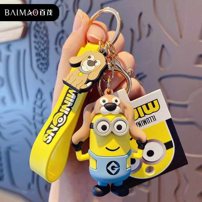 Wholesale Minions Zodiac Keychain Creative Exquisite and Cute JDC-KC-BaiM040