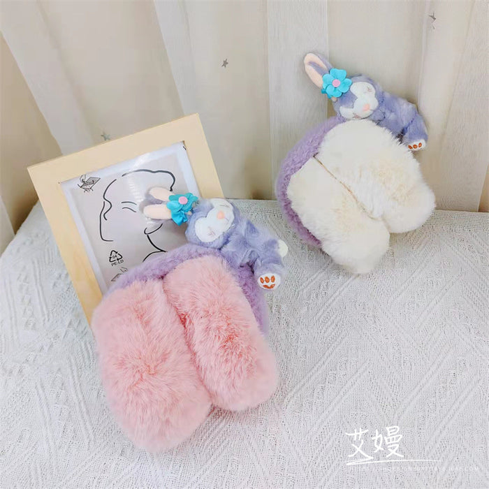 Wholesale Earmuff Plush Foldable Cute Cartoon Warm Winter (M) MOQ≥3 JDC-EF-AiMan006