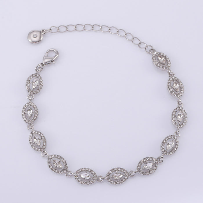 Wholesale Full Diamond Zircon Alloy Bracelet JDC-BT-KenJ005