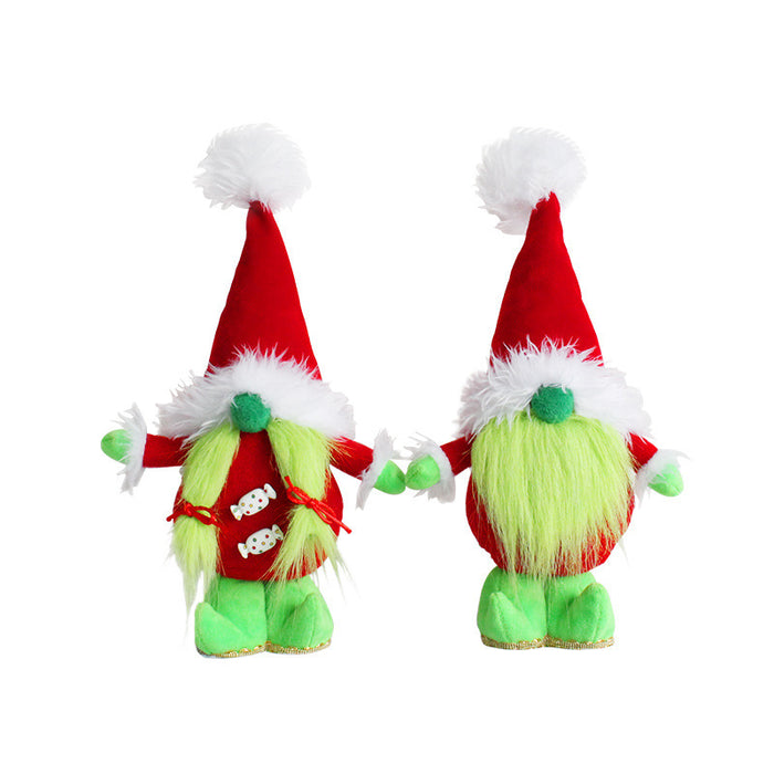 Wholesale Standing Doll Elf Christmas Doll Decoration JDC-OS-GL003