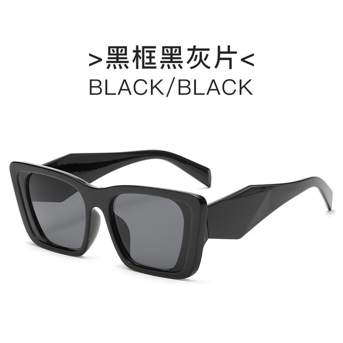 Wholesale Sunglasses PC Retro Irregular Cat Eye JDC-SG-YuX010