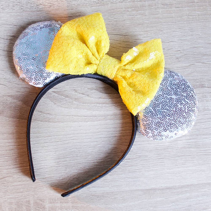 Jewelry WholesaleWholesale sequin polka dot bow round ear hair band JDC-HD-YL002 Headband 雅伦 %variant_option1% %variant_option2% %variant_option3%  Factory Price JoyasDeChina Joyas De China