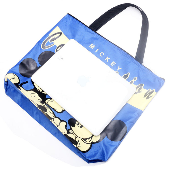 Wholesale cartoon cute supermarket eco-friendly shopping bag waterproof handbag (M) JDC-HB-JQun003