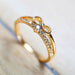 Jewelry WholesaleWholesale Word 8 Infinity Plated 14k Gold Alloy Rhinestone Ring JDC-RS-JiuN003 Rings 玖诺 %variant_option1% %variant_option2% %variant_option3%  Factory Price JoyasDeChina Joyas De China