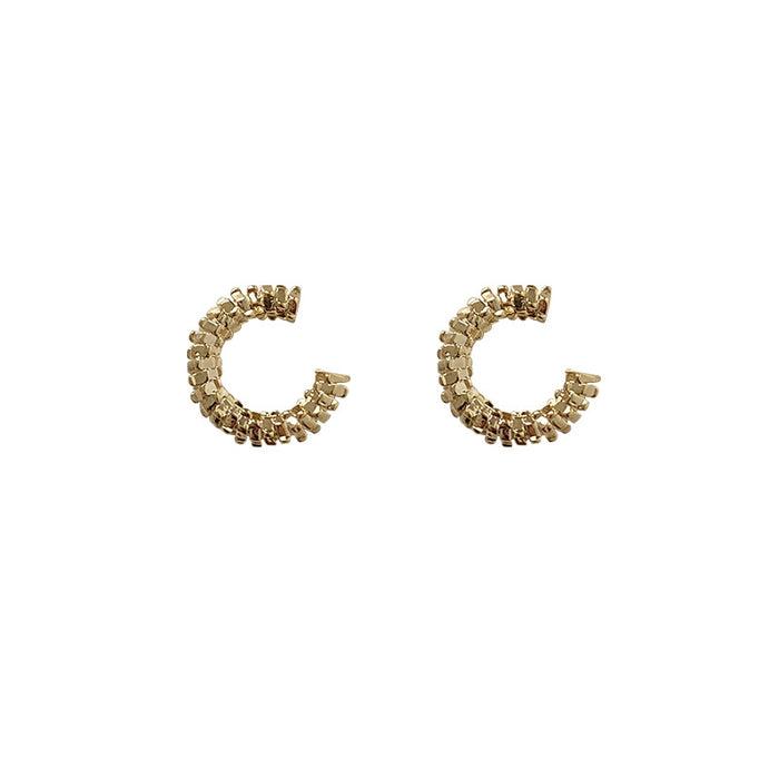 Wholesale Earrings Alloy Pinion Ear Cuffs JDC-ES-Jingh013