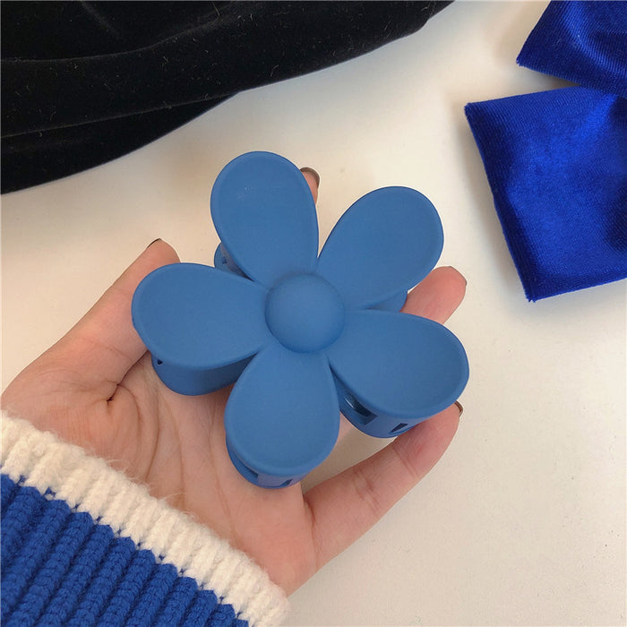 Wholesale Klein Blue Tie Grip Temperament Hair Grip JDC-HC-Lyuan002