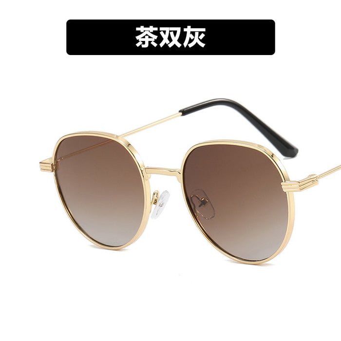 Wholesale Sunglass Resin Lens Metal Frame JDC-SG-PLS096