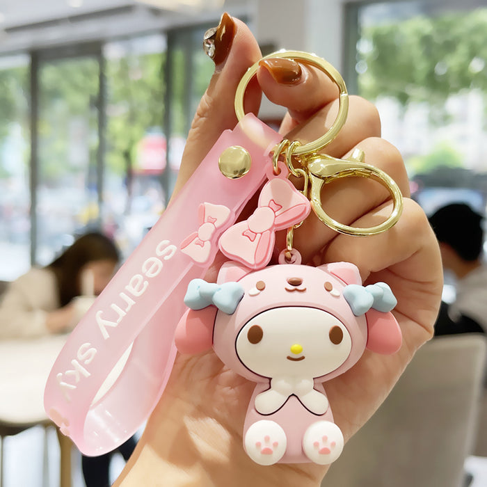 Wholesale Cartoon Soft Adhesive Cute Keychain (M) JDC-KC-JiaoL010