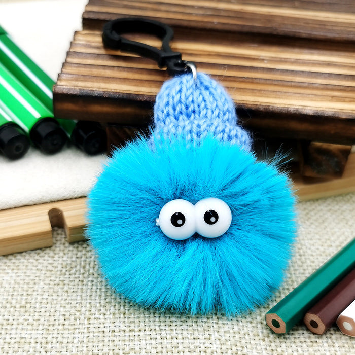 Jewelry WholesaleWholesale small briquette cartoon plush keychain MOQ≥2 JDC-KC-QiShi012 Keychains 奇释 %variant_option1% %variant_option2% %variant_option3%  Factory Price JoyasDeChina Joyas De China