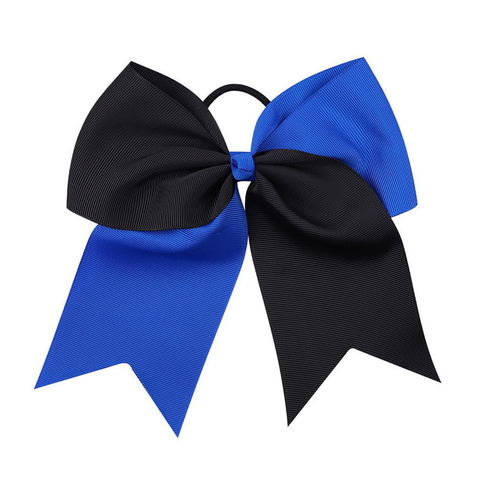 Jewelry WholesaleWholesale double color dovetail bow children hair band JDC-HS-YL060 Hair Scrunchies 雅伦 %variant_option1% %variant_option2% %variant_option3%  Factory Price JoyasDeChina Joyas De China