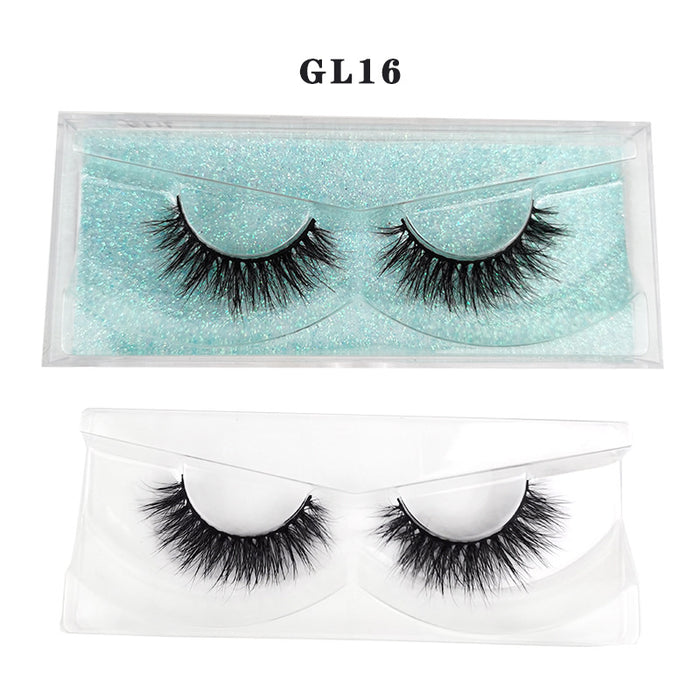 Wholesale false eyelashes 1 pair natural fresh three-dimensional multi-layer MOQ≥5 JDC-EY-XLin003