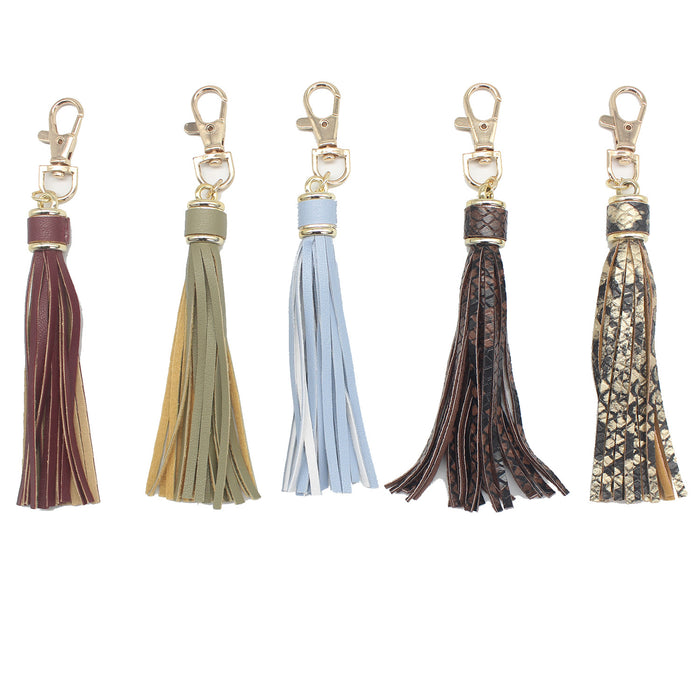 Jewelry WholesaleWholesale PU leather tassel Lanyard KeychainJDC-KC-ZhiS002 Keychains 智尚 %variant_option1% %variant_option2% %variant_option3%  Factory Price JoyasDeChina Joyas De China