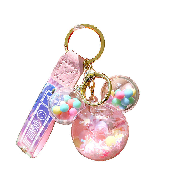 Wholesale Keychain PVC Soft Adhesive Cute Cartoon Creative Ornament MOQ≥2 JDC-KC-LeZ018