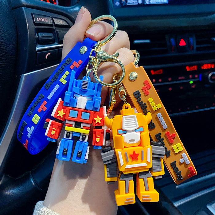 Jewelry WholesaleWholesale Cool Building Blocks Exquisite Epoxy Keychain JDC-KC-Yaoyun008 Keychains 瑶韵 %variant_option1% %variant_option2% %variant_option3%  Factory Price JoyasDeChina Joyas De China