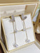 Jewelry WholesaleWholesale S925 silver needle pearl long tassel earrings JDC-ES-AIS006 Earrings 艾珊 %variant_option1% %variant_option2% %variant_option3%  Factory Price JoyasDeChina Joyas De China