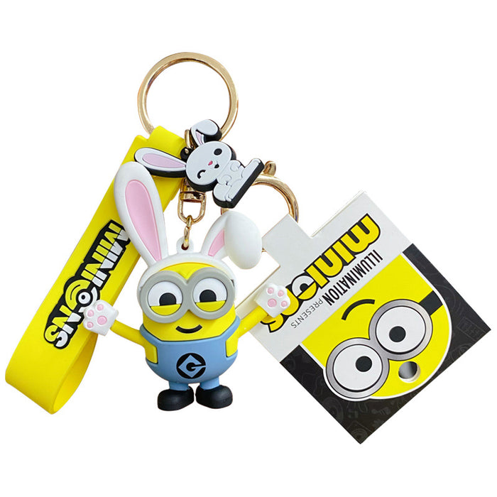 Wholesale Minions Zodiac Keychain Creative Exquisite and Cute JDC-KC-BaiM040