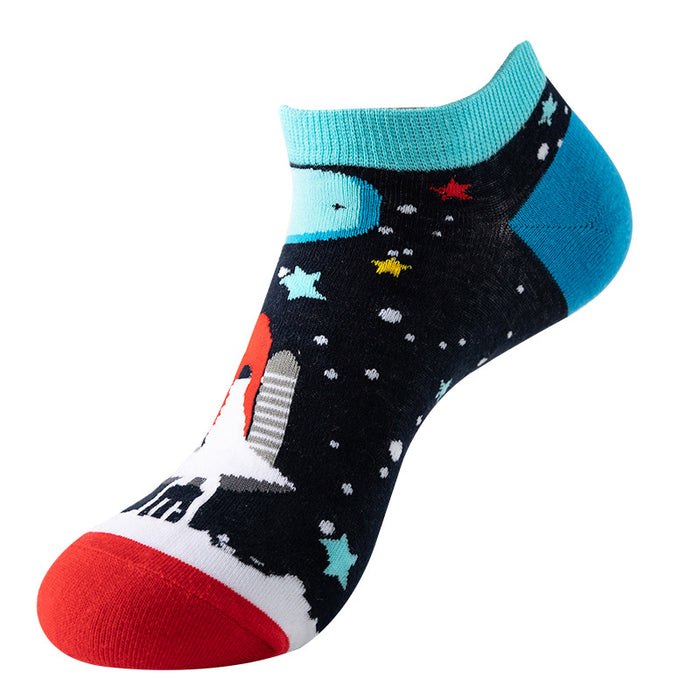 Wholesale shallow mouth cotton thin socks cotton trendy breathable MOQ≥2 JDC-SK-XinXi002