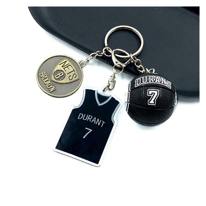 Wholesale Lakers Kobe James Curry Jersey Keychain  MOQ≥2 JDC-KC-MMX001