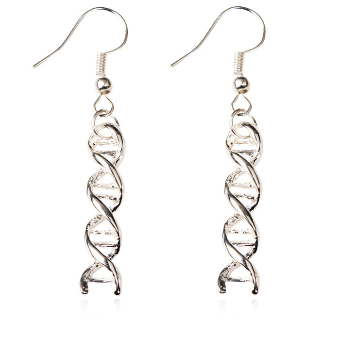 Wholesale Earrings Alloy Teacher's Day Gift Creative Microscope Molecular Gene JDC-ES-DYCh001