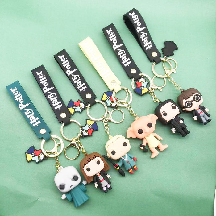 Wholesale Keychain PVC Cute Cartoon Pendant MOQ≥2 (M) JDC-KC-XSZ009