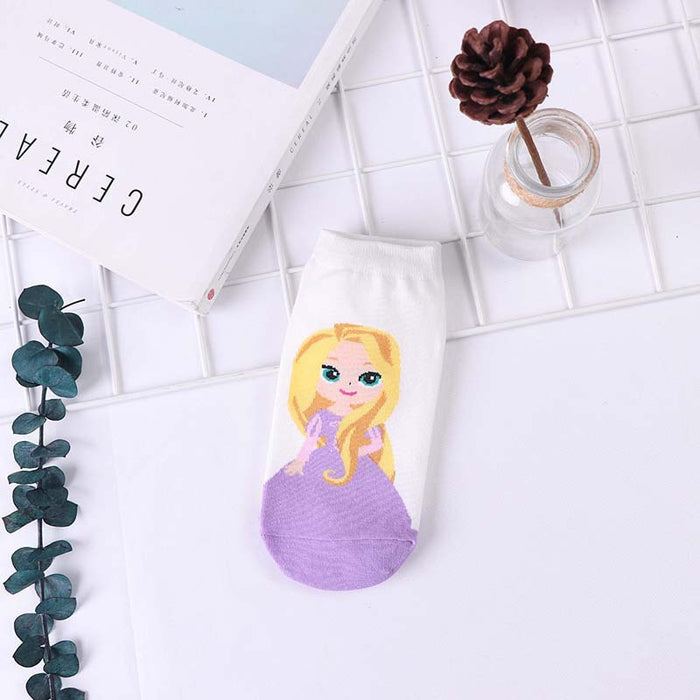 Jewelry WholesaleWholesale cute cartoon socks princess boat socks cotton MOQ≥5 JDC-SK-ZQB004 Sock 张泉宝 %variant_option1% %variant_option2% %variant_option3%  Factory Price JoyasDeChina Joyas De China