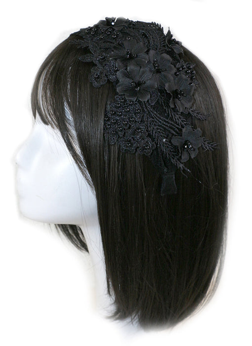 Wholesale Headband Lace Wide Bridal Accessories JDC-HD-HMXS007