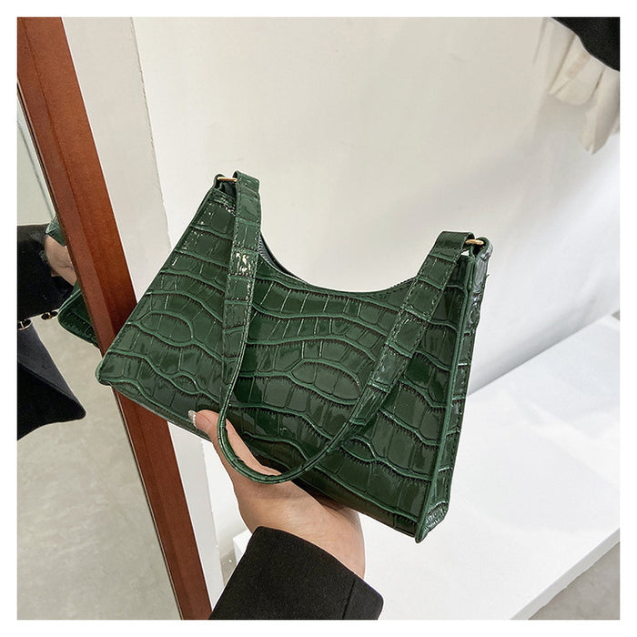 Wholesale Handbag PU Crocodile Pattern Baguette JDC-HB-JYD004