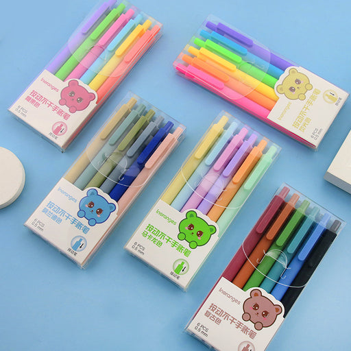 Jewelry WholesaleWholesale Macaron Color Set Plastic Ballpoint Pen MOQ≥2 JDC-BP-LuDa003 Ballpoint Pen 陆大 %variant_option1% %variant_option2% %variant_option3%  Factory Price JoyasDeChina Joyas De China