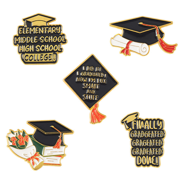 Wholesale Graduation Season Metal Memorial Balee Planted Classed Clason Breast JDC-BC-QiH002