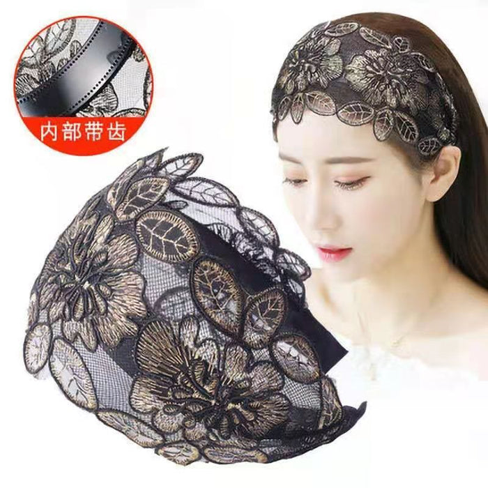 Wholesale Headband Wide Lace JDC-HD-ShiX002