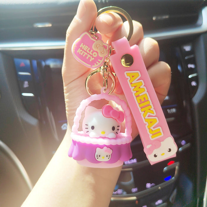 Wholesale Keychains PVC Hardware Cute Cartoon MOQ≥2 (M) JDC-KC-PinL008