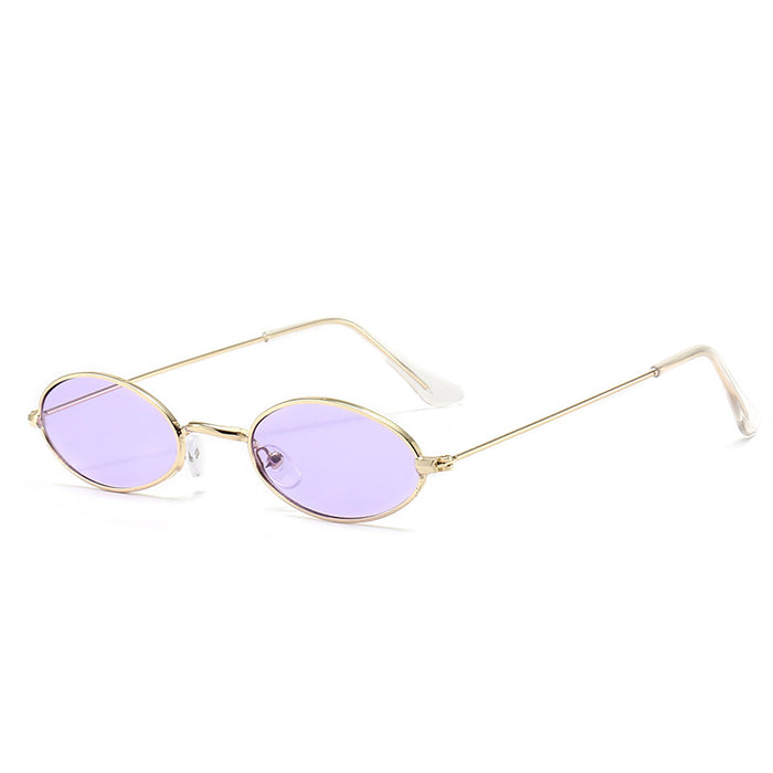 Wholesale Sunglasses Metal Frame PC Lenses MOQ≥2 JDC-SG-GuJ004