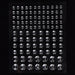Jewelry WholesaleWholesale Acrylic Stage Performance Face Stickers Drill Eye Crystal Stickers JDC-EY-YChi001 eyeshadow 亿驰 %variant_option1% %variant_option2% %variant_option3%  Factory Price JoyasDeChina Joyas De China