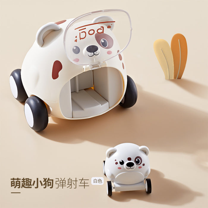 Wholesale Toys Cute Cat Catapult Car Catapult Car MOQ≥2 JDC-FT-Lekawj001