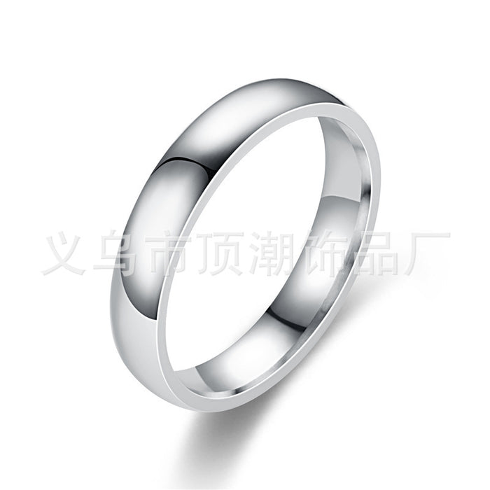 Jewelry WholesaleWholesale circular arc stainless steel smooth ring JDC-RS-Dingc009 Rings 顶潮 %variant_option1% %variant_option2% %variant_option3%  Factory Price JoyasDeChina Joyas De China