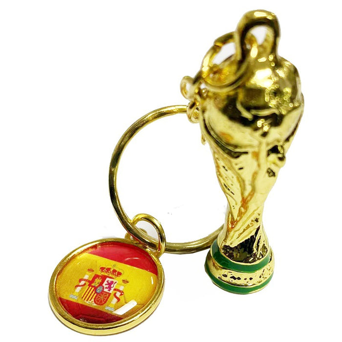 Jewelry WholesaleWholesale World Cup Football Flag Zinc Alloy Keychain MOQ≥2 JDC-KC-ChenYi001 Keychains 晨懿 %variant_option1% %variant_option2% %variant_option3%  Factory Price JoyasDeChina Joyas De China