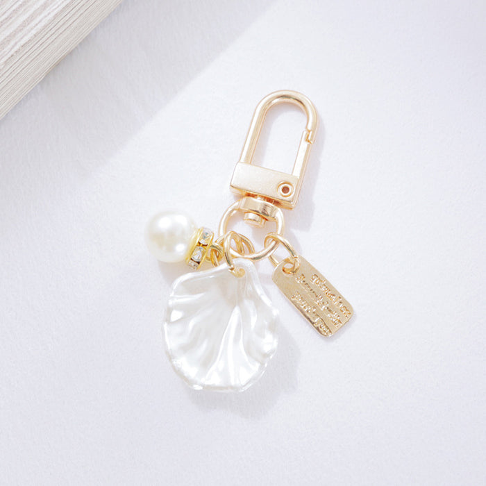 Jewelry WholesaleWholesale cute shell key pendant JDC-KC-Yaoyun012 Keychains 瑶韵 %variant_option1% %variant_option2% %variant_option3%  Factory Price JoyasDeChina Joyas De China