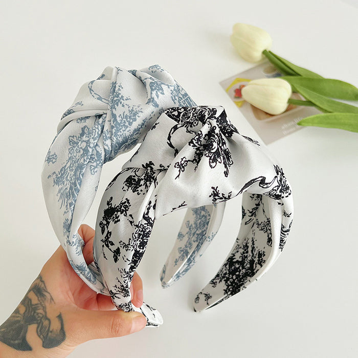 Wholesale fabric print knotted headband MOQ≥2 JDC-HD-MIs015