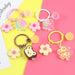 Jewelry WholesaleWholesale Color Flower Animal Acrylic Keychain MOQ≥2 JDC-KC-YChen004 Keychains 易晨 %variant_option1% %variant_option2% %variant_option3%  Factory Price JoyasDeChina Joyas De China