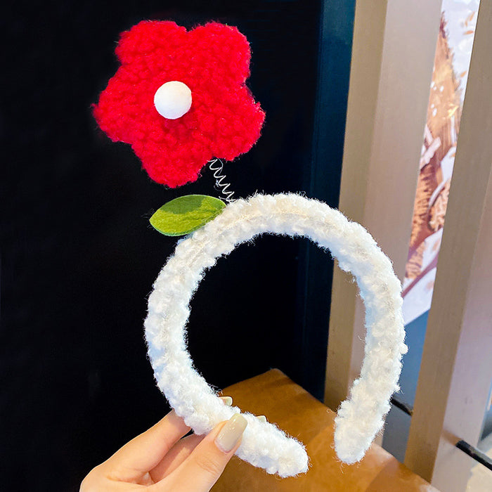 Jewelry WholesaleWholesale face wash with pressed hairband cute hairband plush non-slip MOQ≥2 JDC-HD-YuYue004 Headband 妤悦 %variant_option1% %variant_option2% %variant_option3%  Factory Price JoyasDeChina Joyas De China