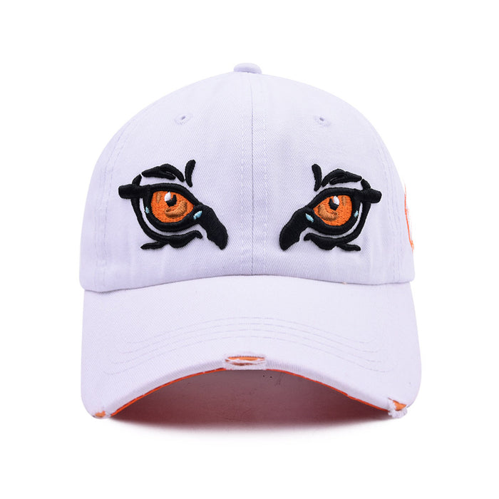 Wholesale Cartoon Hawkeye Embroidered Cotton Baseball Cap MOQ≥2 JDC-FH-WenR006