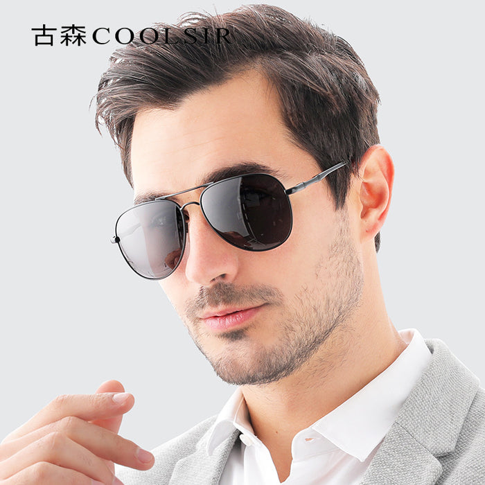 Wholesale polarized aviator sunglasses men JDC-SG-XinD008