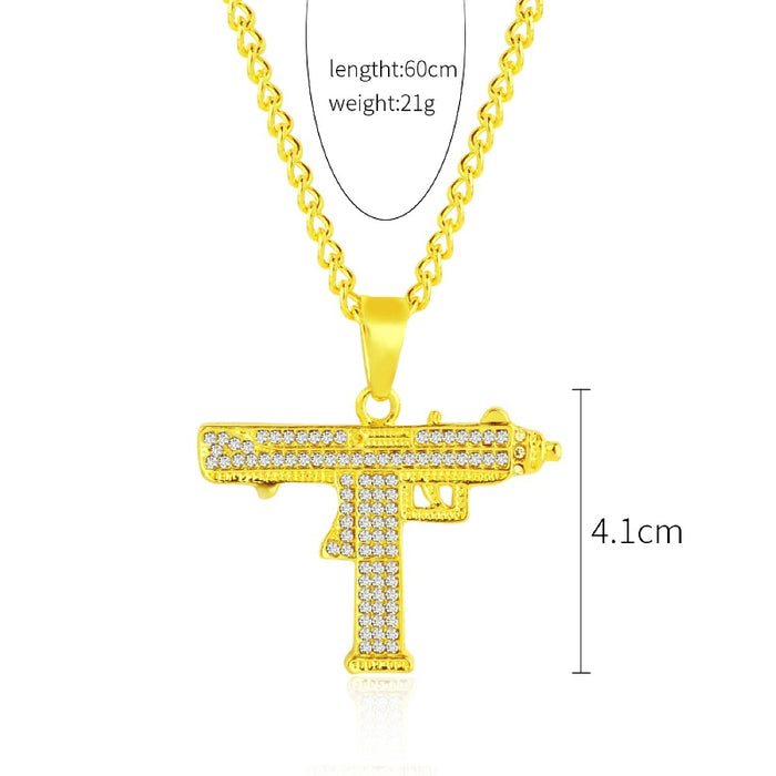 Jewelry WholesaleWholesale Diamond Cross Pendant Exaggerated Hip Hop Men's Necklace JDC-NE-GSJY006 Necklaces 嘉溢 %variant_option1% %variant_option2% %variant_option3%  Factory Price JoyasDeChina Joyas De China